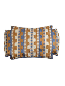 KGA Geometric Chainstitch Pillow Cover